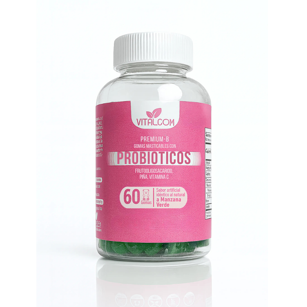 GOMAS PROBIOTICOS VITALCOM X60